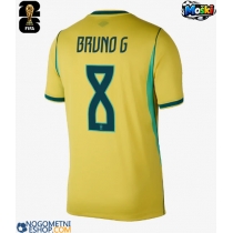 Moški Nogometni dresi Brazilija Bruno Guimaraes #8 Domači SP 2026 Kratek Rokav